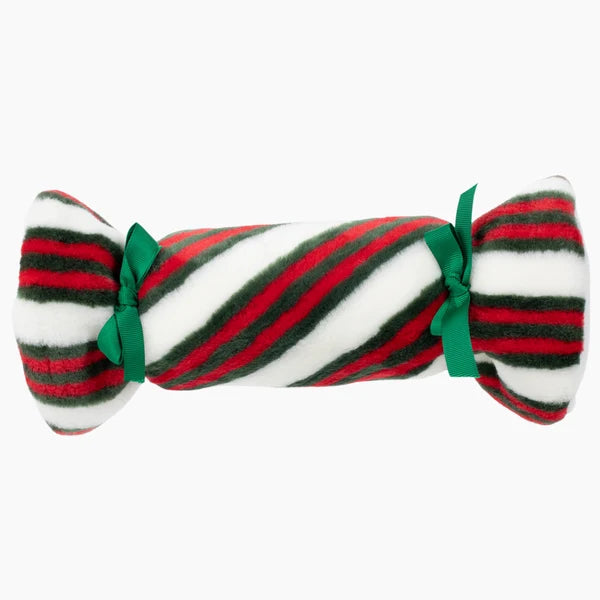 Fluff & Tuff Holiday Minty Candy Medium Dog Toy