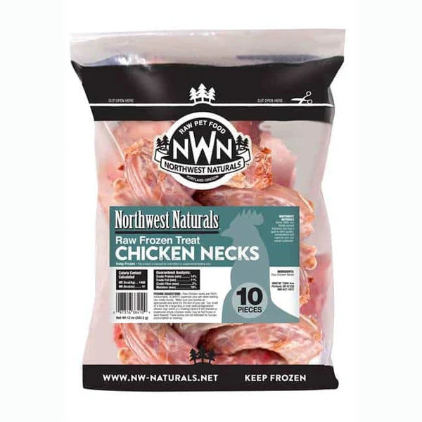 Northwest Naturals Frozen Chicken Necks 10 count