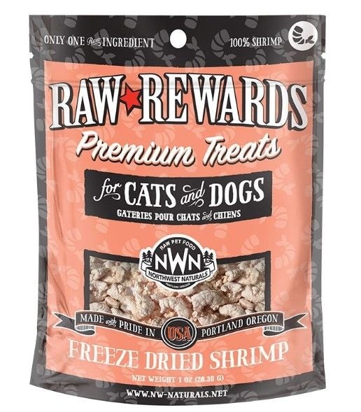 Northwest Naturals Freeze Dried Shrimp 1oz