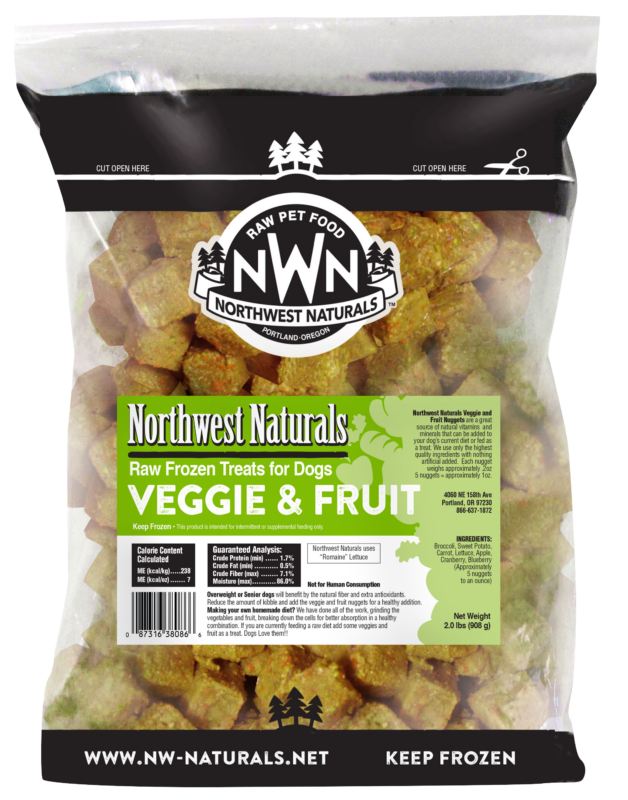 Northwest Naturals Frozen Fruit & Veggie Nuggets 2lb