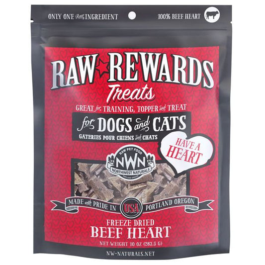 Northwest Naturals Freeze Dried Beef Heart Treats 3oz