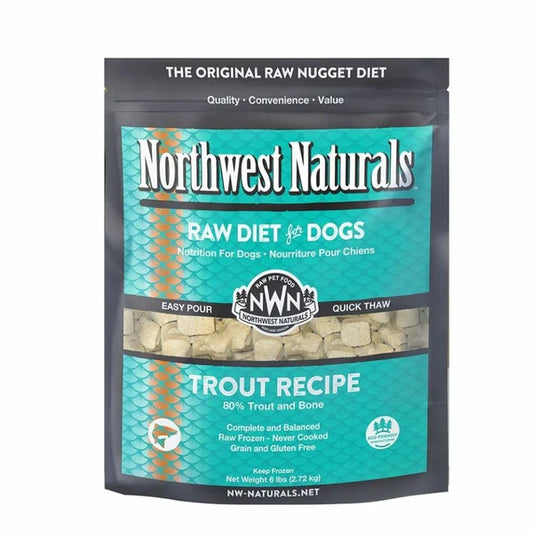 Northwest Naturals Frozen Trout Nuggets 6lb