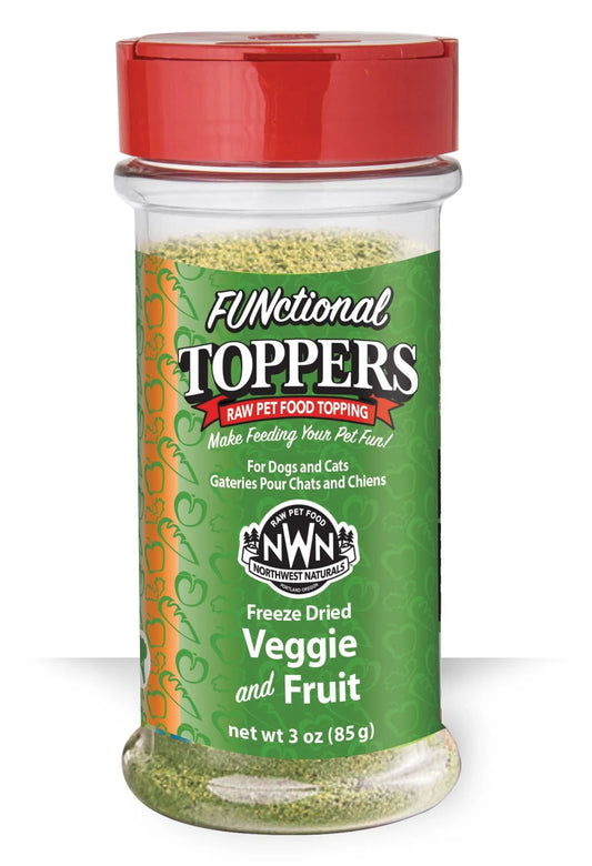 Northwest Naturals Freeze Dried Functional Topper Veggie & Fruit 3oz