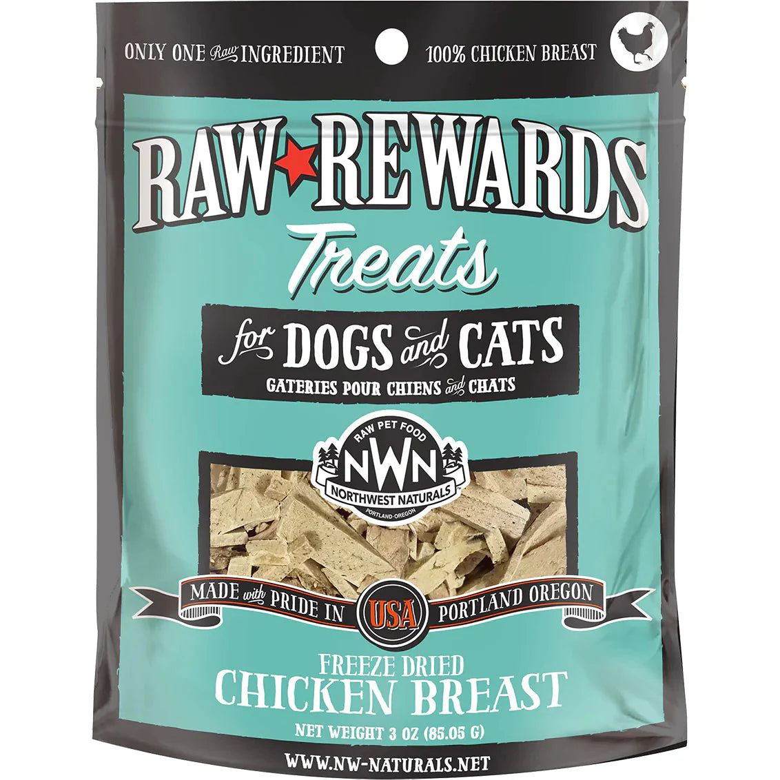 Northwest Naturals Freeze Dried Chicken Breast Treats