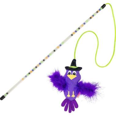KONG Halloween Teaser Crow Cat Toy