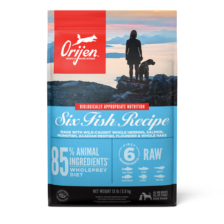 Orijen Grain Free Six Fish Dog Food