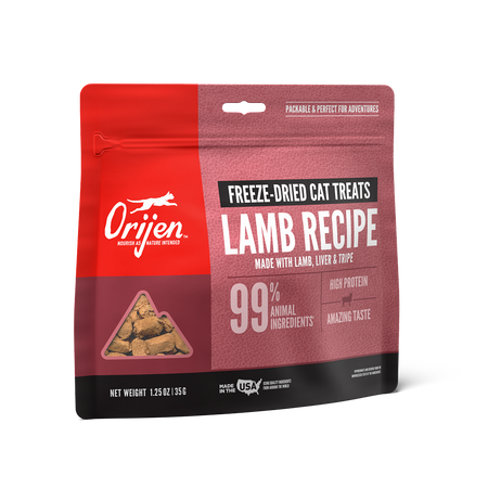 Orijen Freeze Dried Lamb Cat Treats 1.25oz