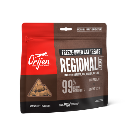 Orijen Freeze Dried Regional Cat Treats 1.25oz