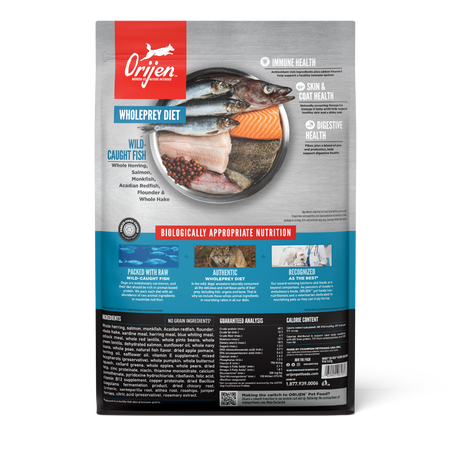 Orijen Grain Free Six Fish Dog Food