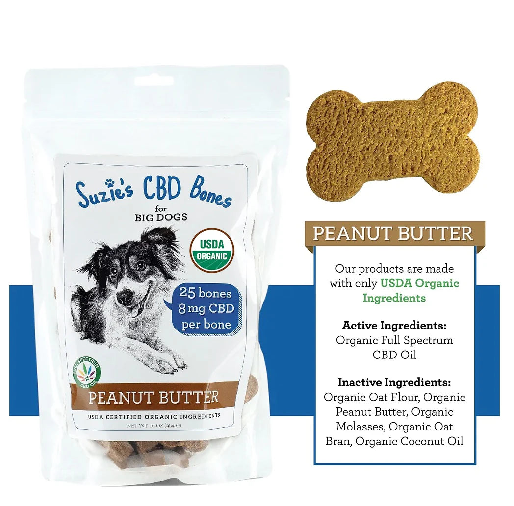 Suzie's CBD Bones for Big Dogs 16oz