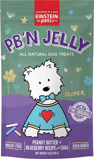 Einstein Pets Everydays Pb'N Jelly Dog Treat 6oz