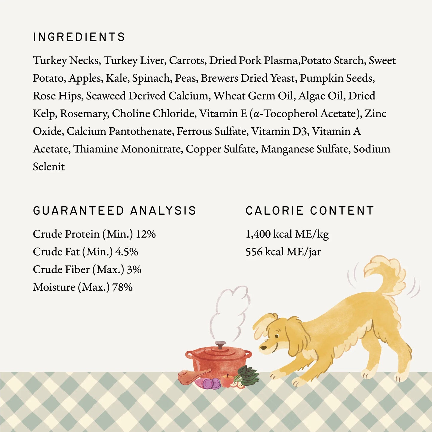 Humbl Frozen Gently Cooked Dog Food Homestead Turkey Recipe 14oz