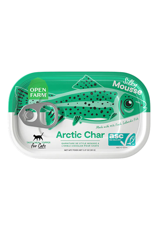 Open Farm Arctic Char Topper for Cats 3.17oz