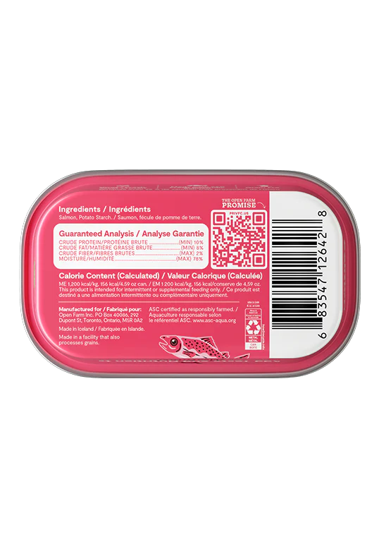 Open Farm Salmon Topper for Dogs 4.59oz