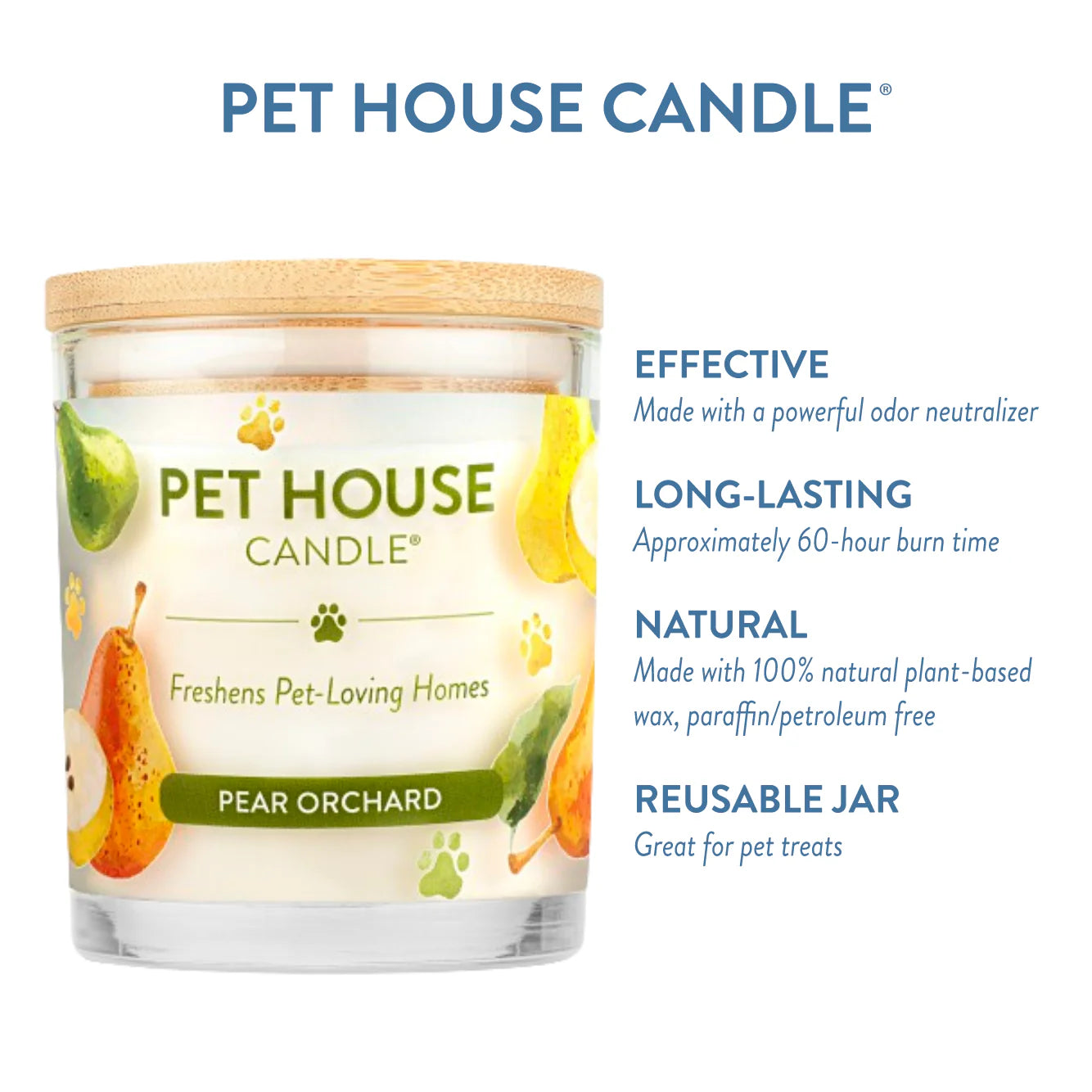 Pet House Pear Orchard Candle 9oz