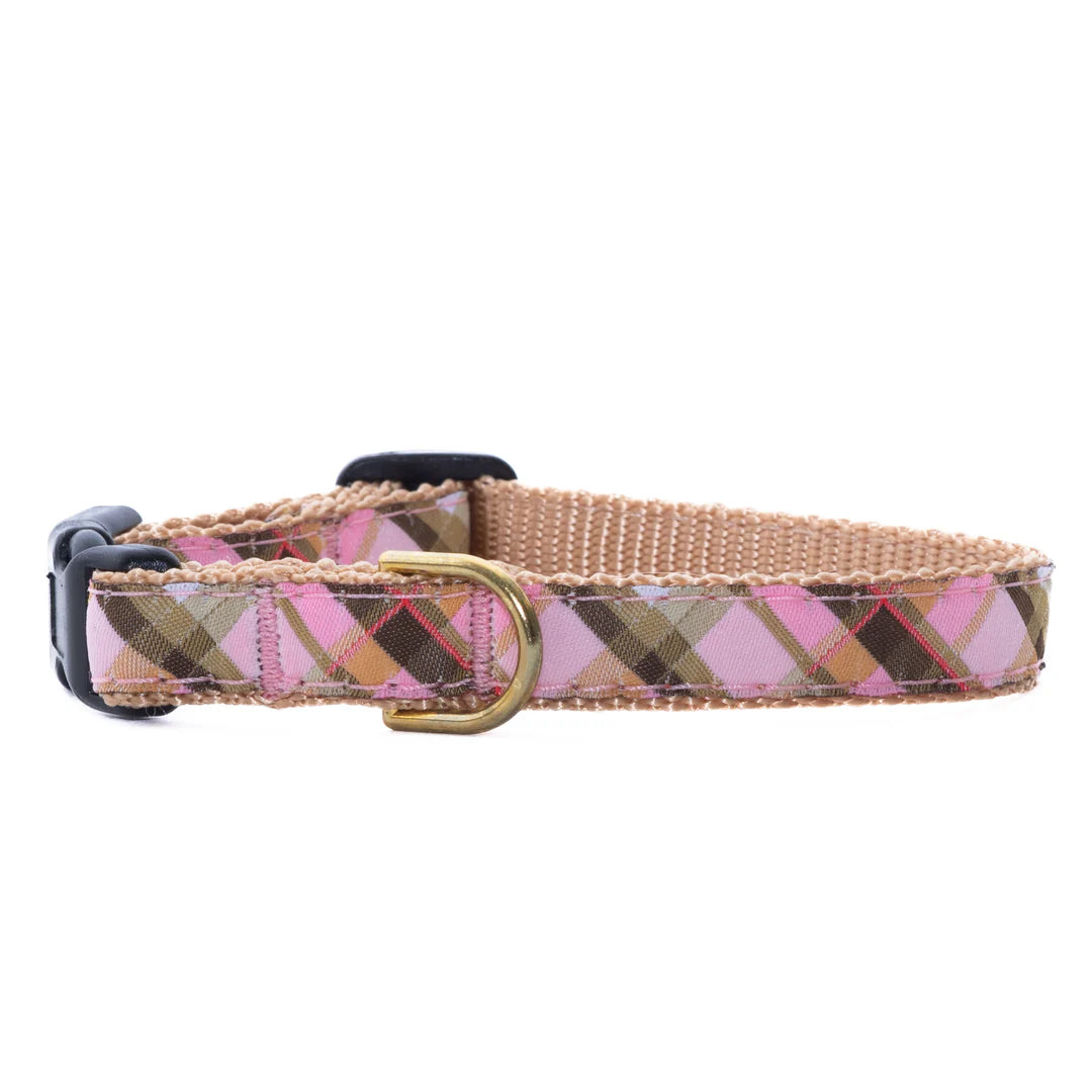 Up Country Pink Plaid Collar