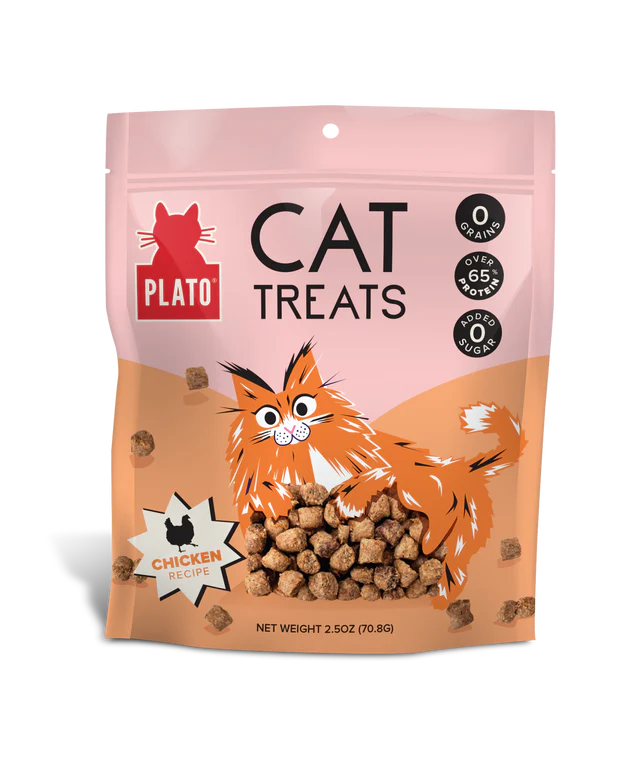 Plato Chicken Cat Treats 2.5oz