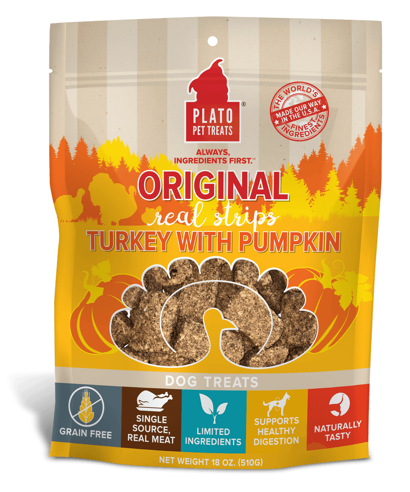 Plato Turkey & Pumpkin Real Strips