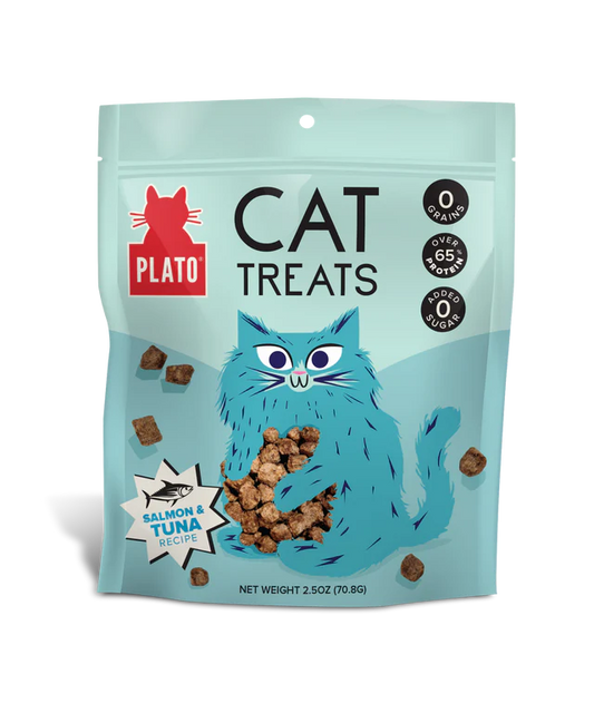 Plato Tuna & Salmon Cat Treats 2.5oz