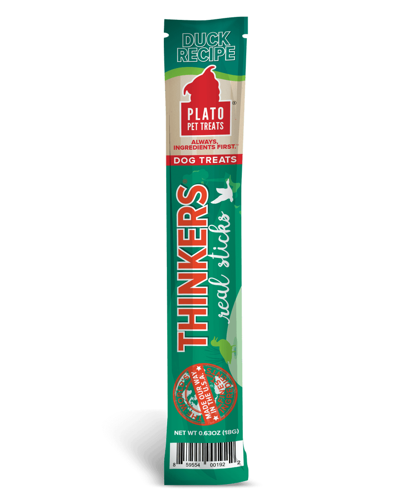 Plato Thinkers Duck Meat Sticks 10-oz