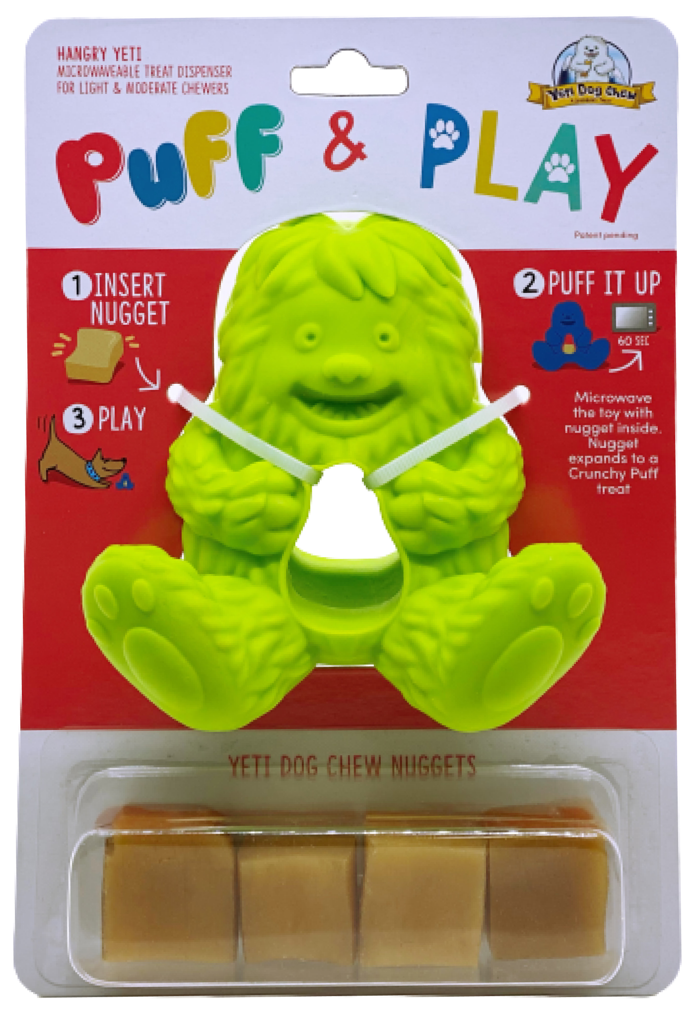 Yeti Dog Chew Hangry Yeti Puff N Play