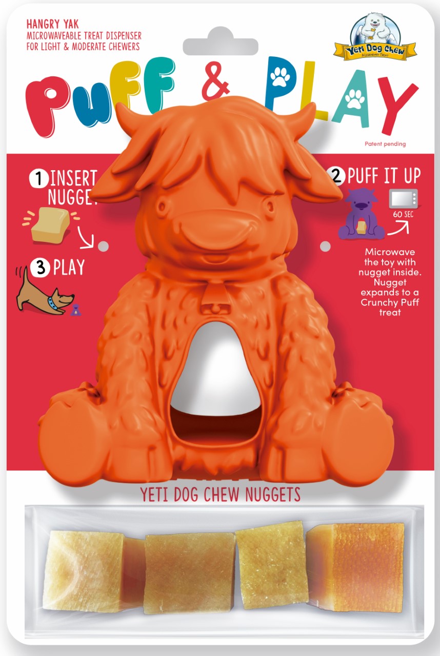 Yeti Dog Chew Hangry Yak Puff & Play