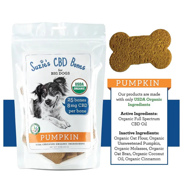 Suzie's CBD Bones for Big Dogs 16oz