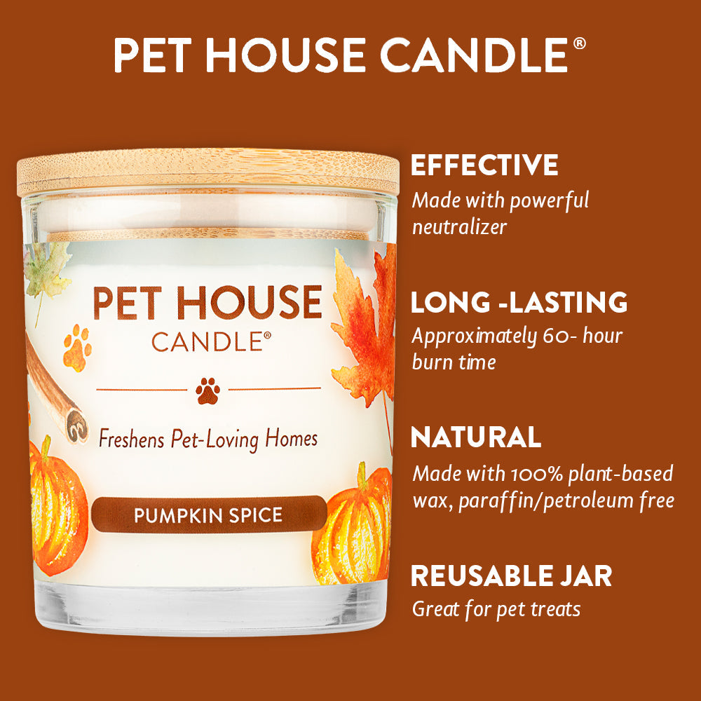 Pet House Pumpkin Spice Candle