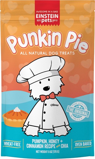 Einstein Pets Everydays Punkin' Pie Dog Treats 6 oz