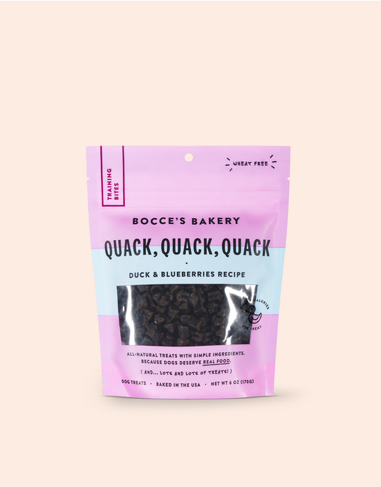 Bocce's Training Treats Quack Quack Quack 6-oz