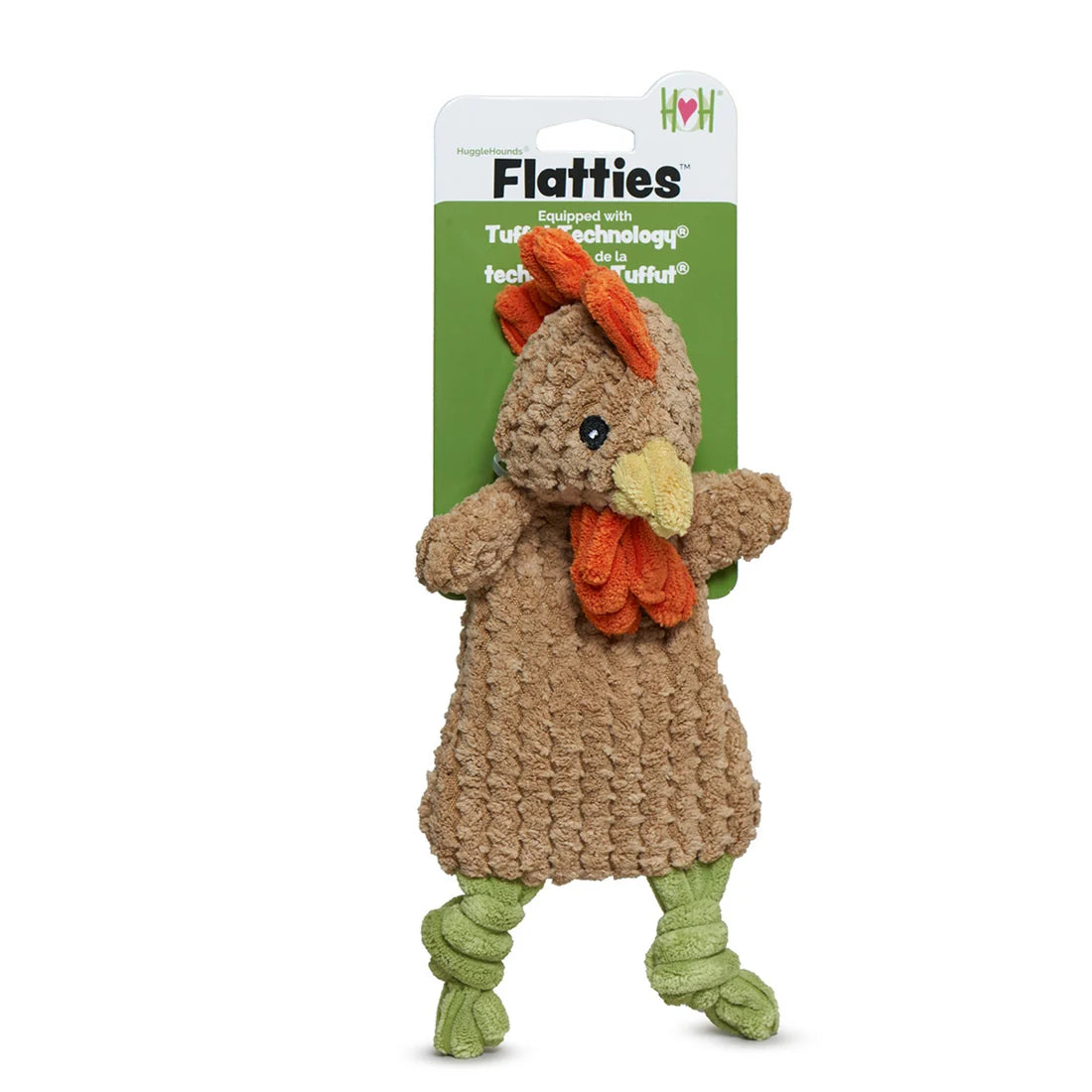 HuggleHounds Huggle Flatties Pasture Pals Small Dog Toy