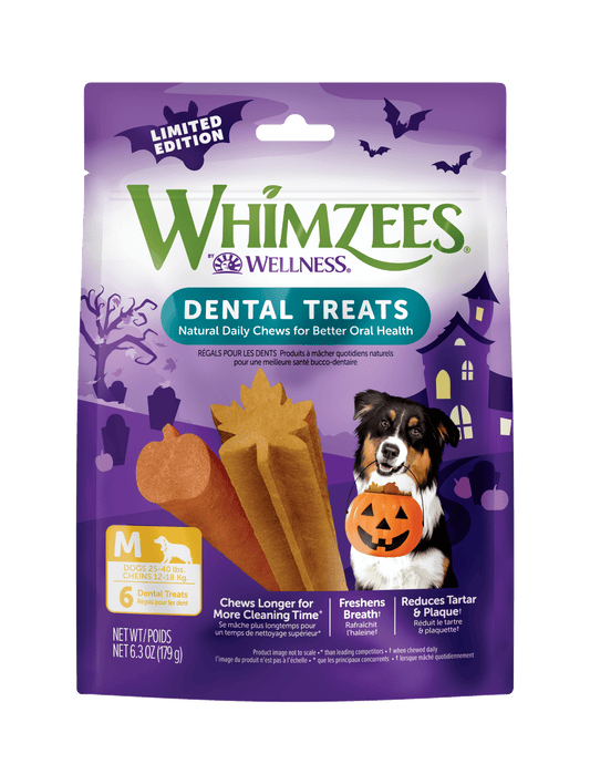 Whimzees Dental Chew Fall Bag