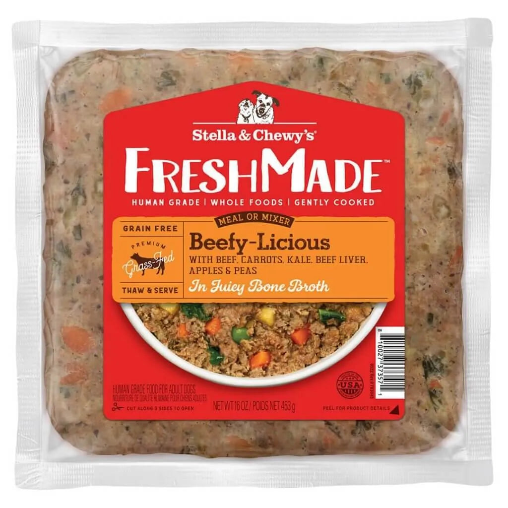 Stella & Chewy's Freshmade Gently Cooked Beefy Licious 16oz