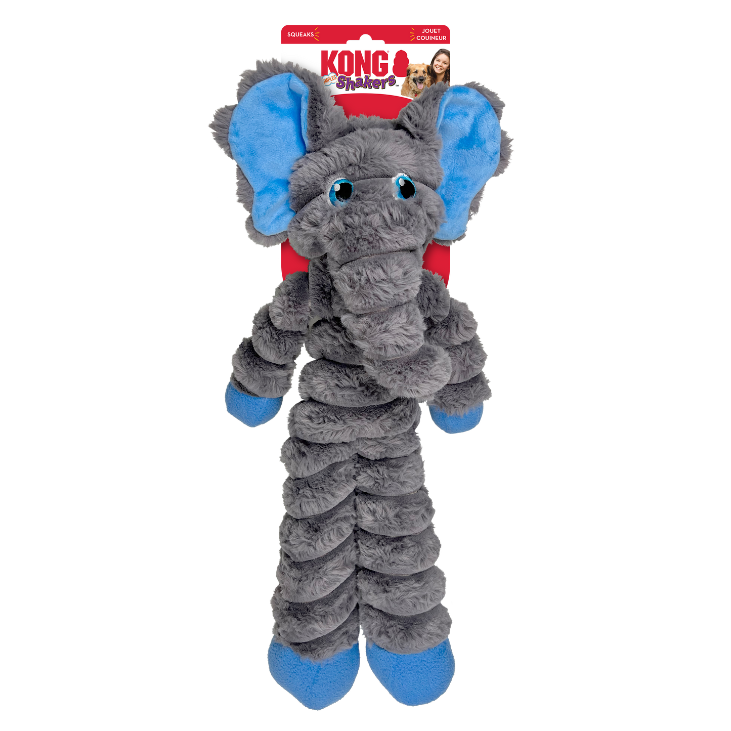 Kong Shakers Crumples Elephant XL