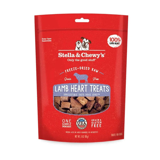 Stella & Chewy's Freeze Dried Lamb Heart Treats 3oz