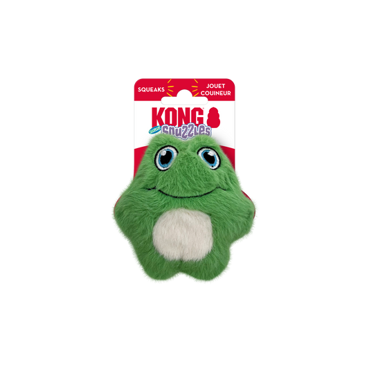 Kong Snuzzles Mini Frog Dog Toy