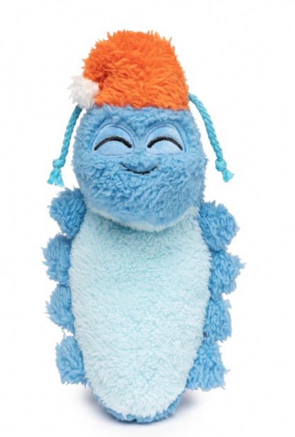 FuzzYard Rolly Bed Bug Blue Plush Dog Toy