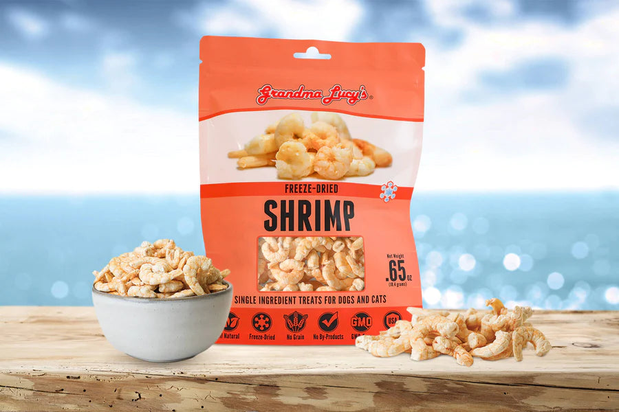 Grandma Lucy's Freeze Dried Shrimp .65oz