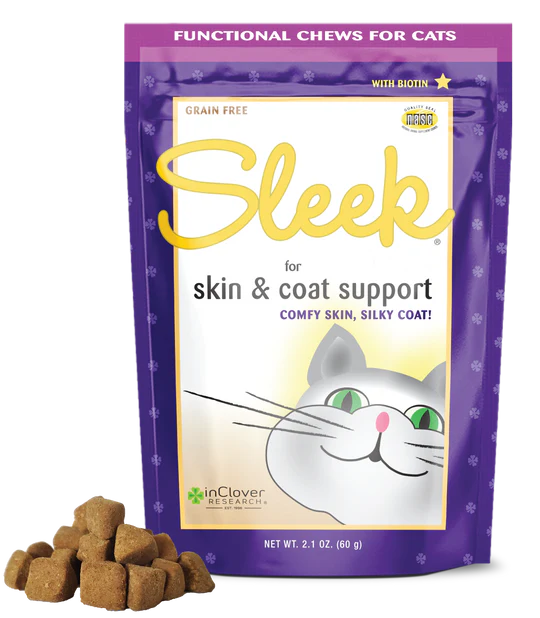 InClover Sleek Functional Chews For Cats 2.1oz