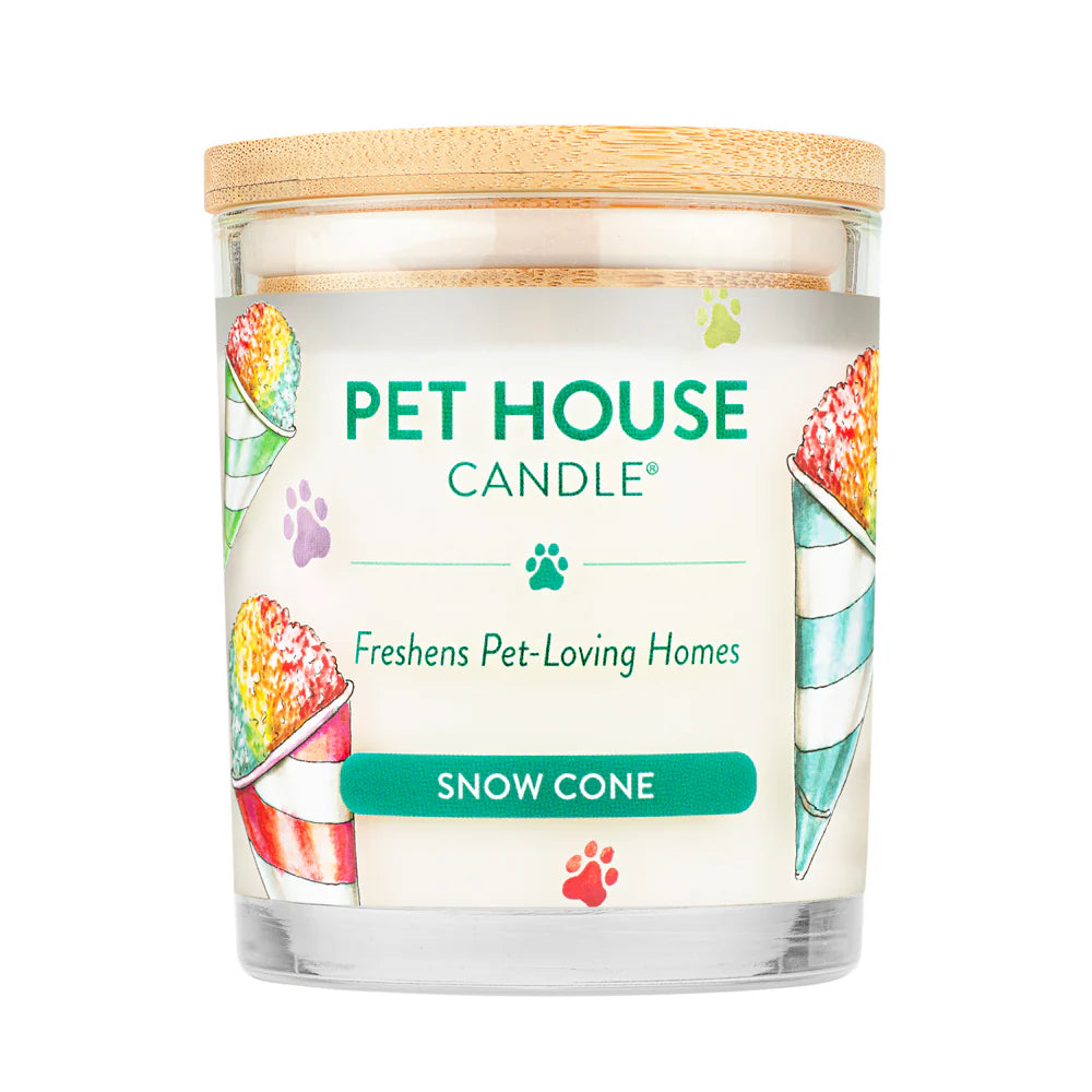 Pet House Snow Cone Candle