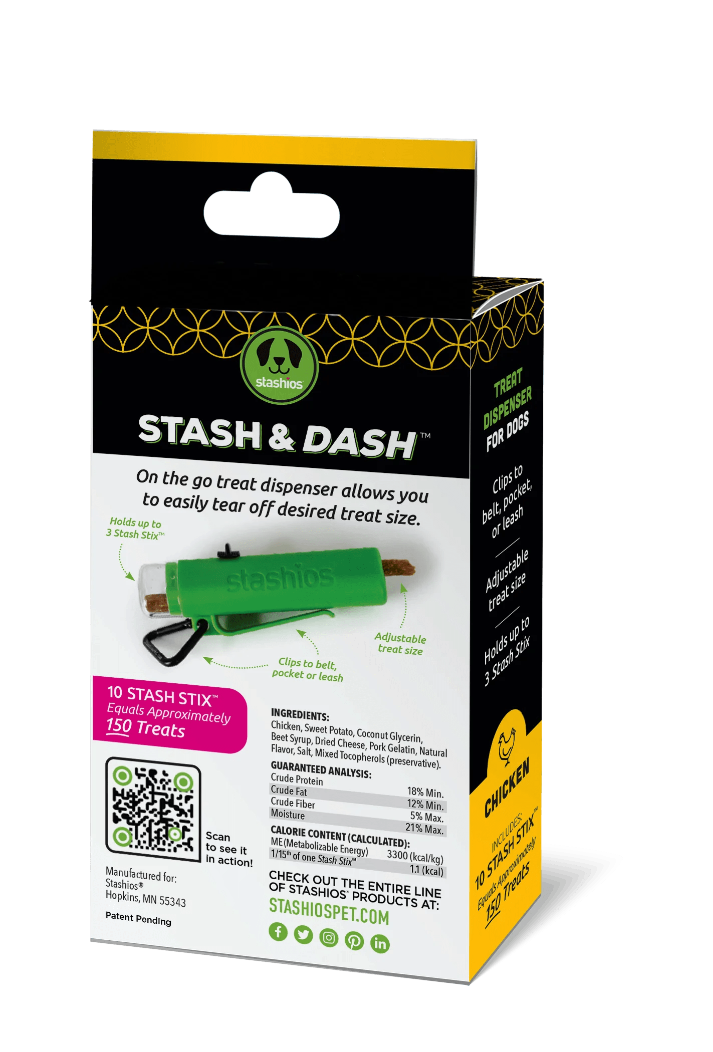 Stashios Stash & Dash Dispenser Chicken