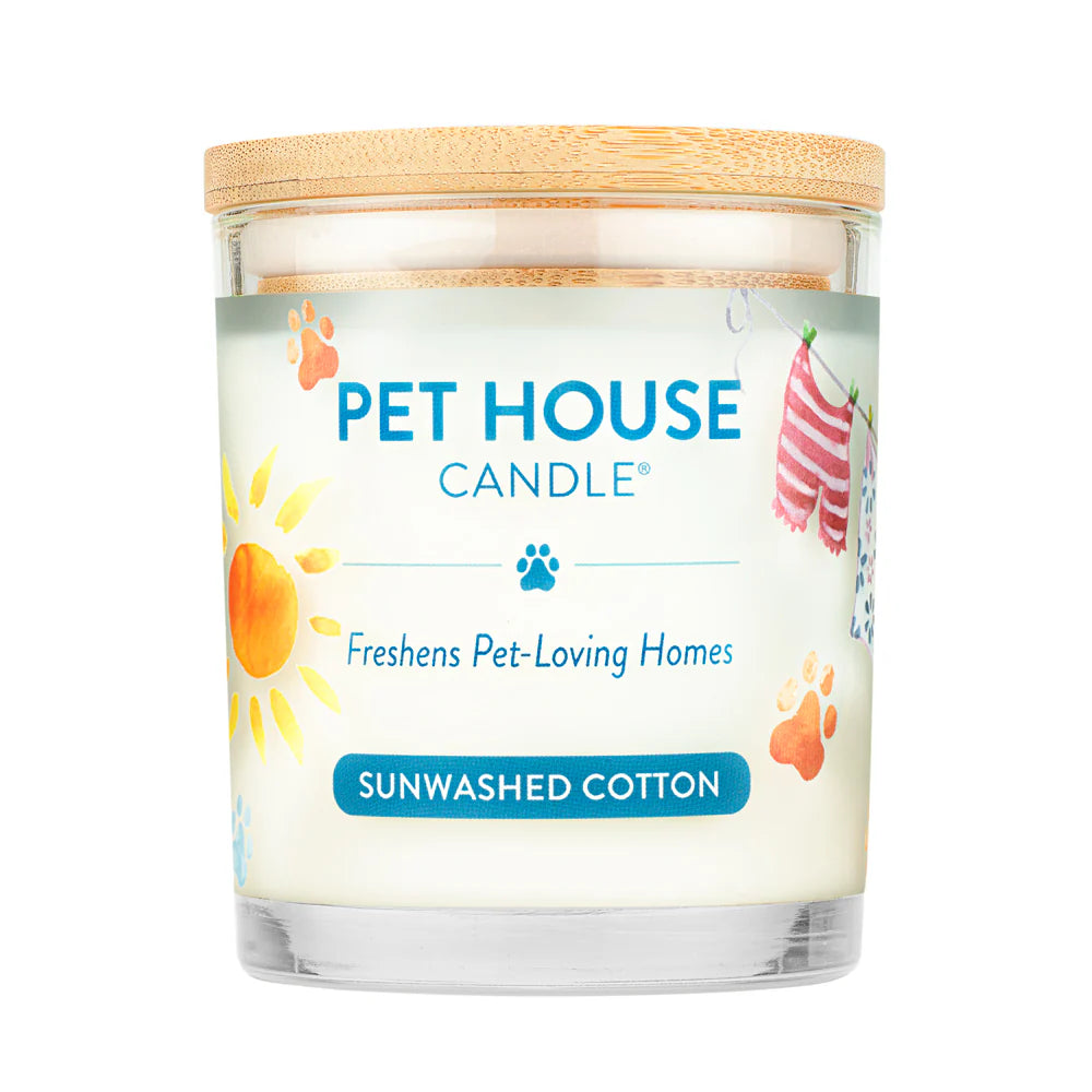 Pet House Sunwashed Cotton Candle