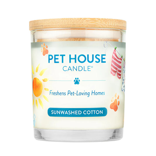 Pet House Sunwashed Cotton Candle