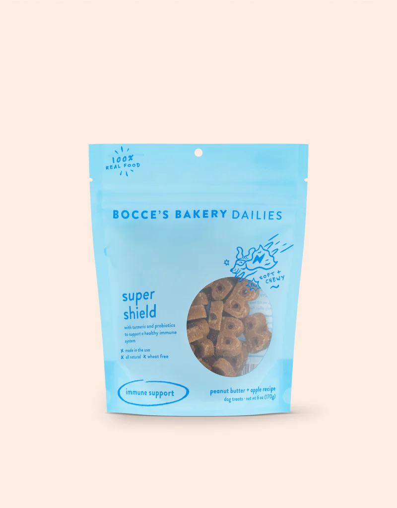 Bocce's Bakery Dailies Super Shield Dog Treats  6 oz