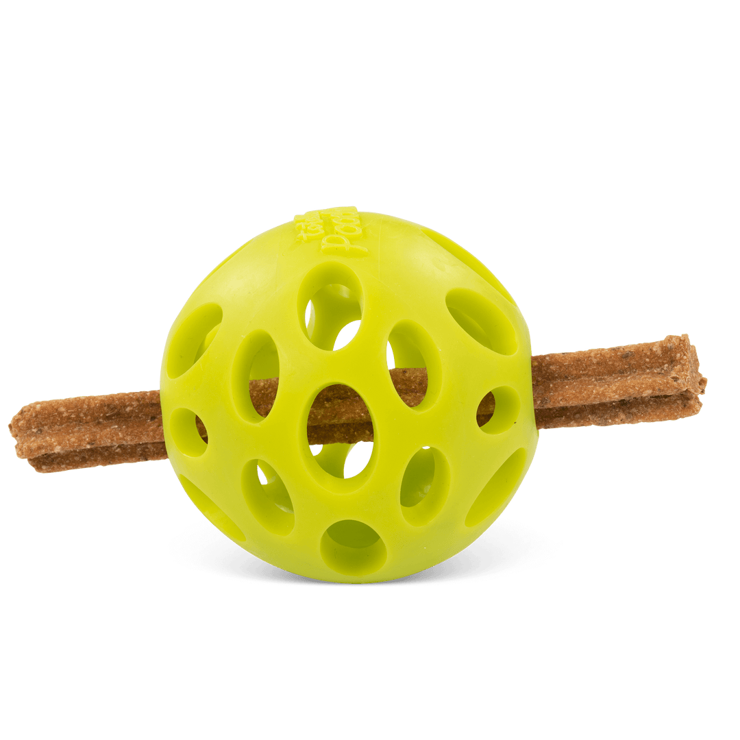 Messy Mutts Dog Toy Huff N Puff Ball Large Green