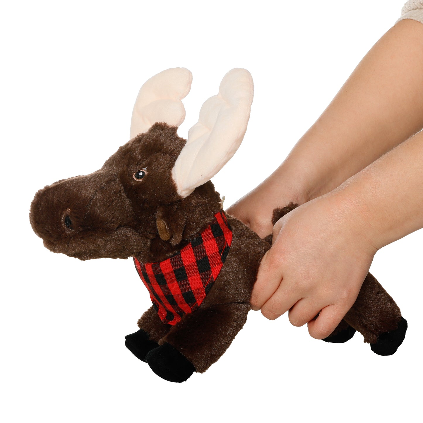 Tall Tails Holiday Animated Moose L