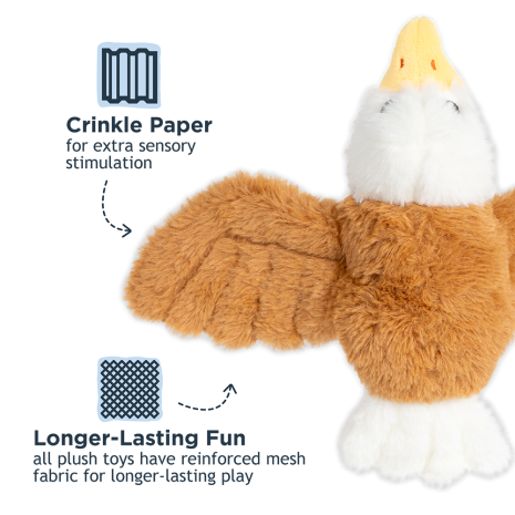 Tall Tails Dog Plush Flying Eagle 13"