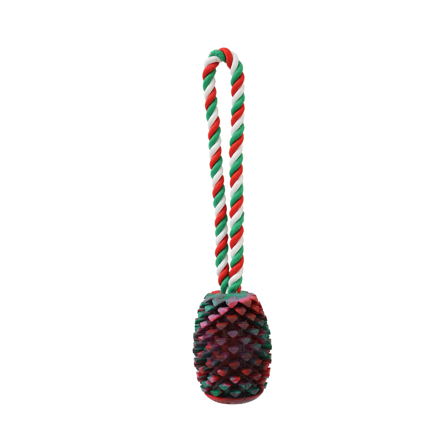 Tall Tails Natural Rubber Rope Pine Cone