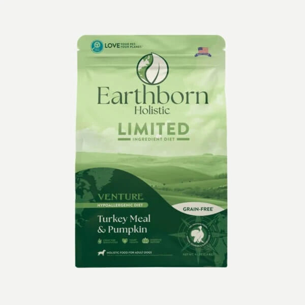 Earthborn Venture Limited Turkey & Pumpkin Dry Dog Food