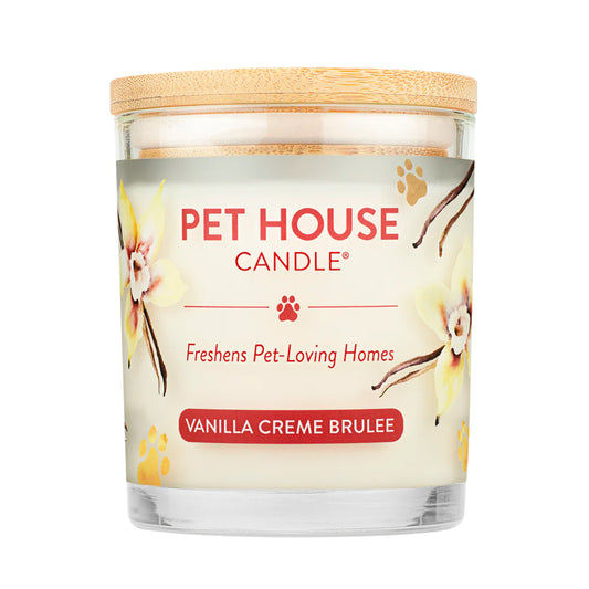 Pet House Candle Vanilla Creme Brulee 9oz